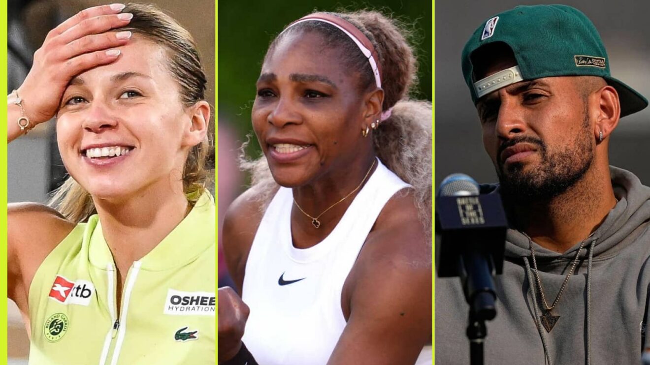 Maja Chwalinska, Serena Williams and Nick Kyrgios