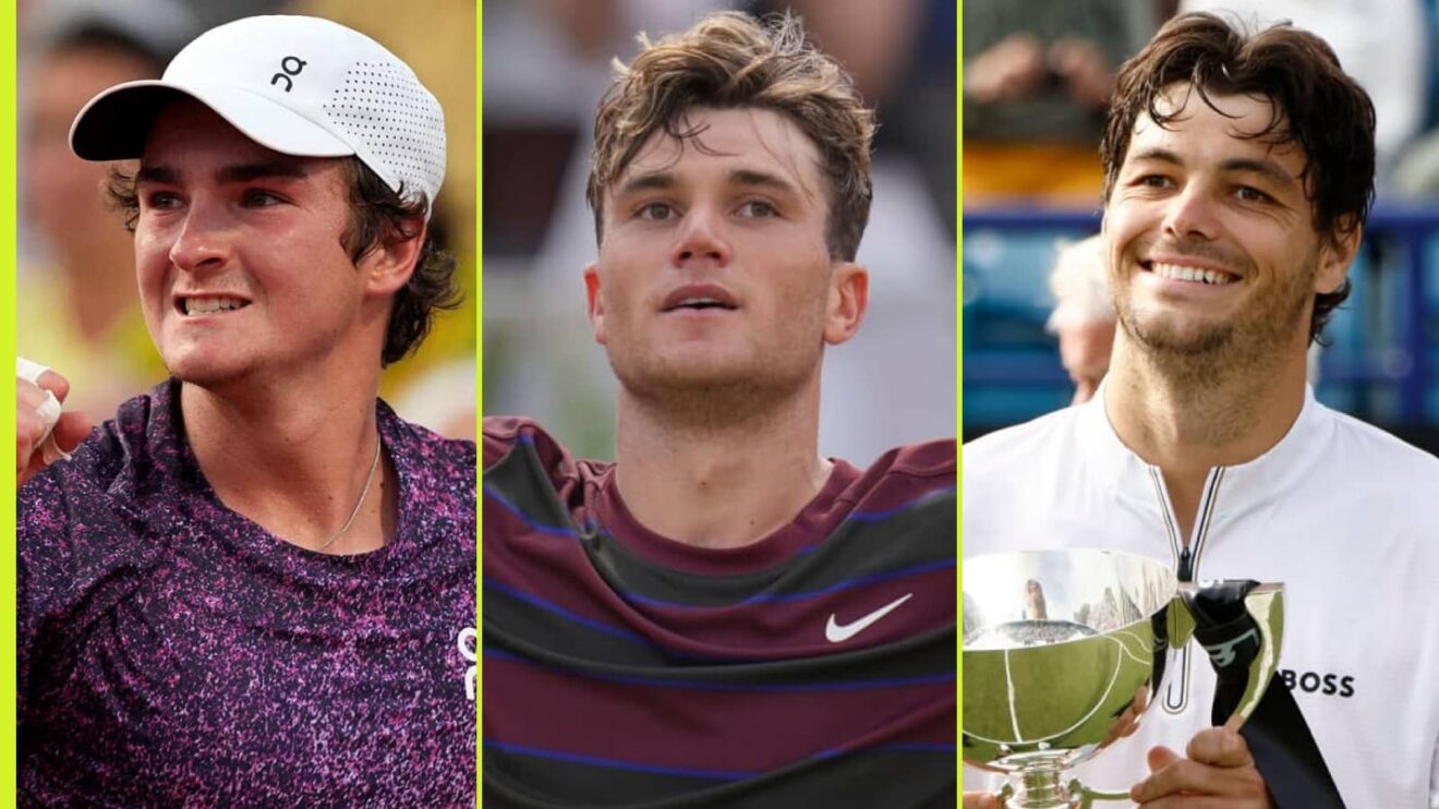 Joao Fonseca, Jack Draper and Taylor Fritz