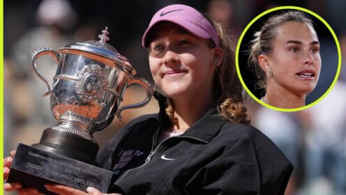 Mirra Andreeva and Aryna Sabalenka