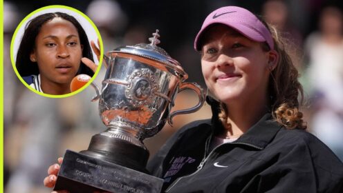 Mirra Andreeva and Coco Gauff
