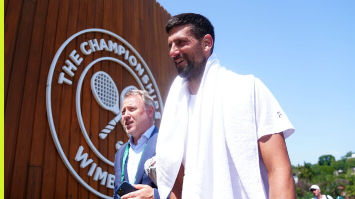Novak Djokovic at Wimbledon