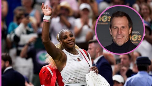 Serena Williams and Greg Rusedski