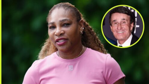 Serena Williams and Rick Macci