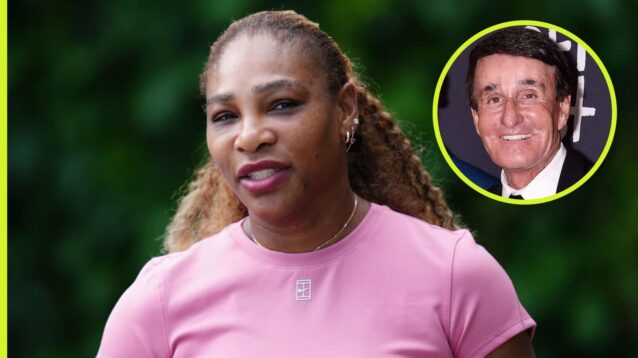 Serena Williams and Rick Macci