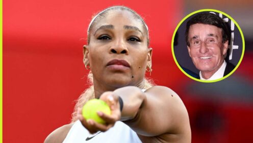 Serena Williams and Rick Macci