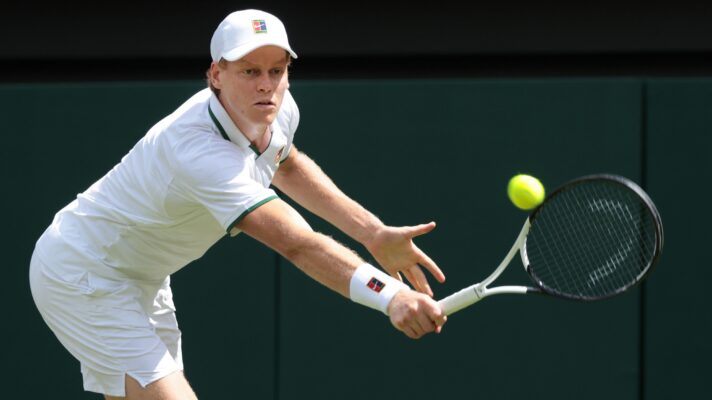 Jannik Sinner at Wimbledon 2026
