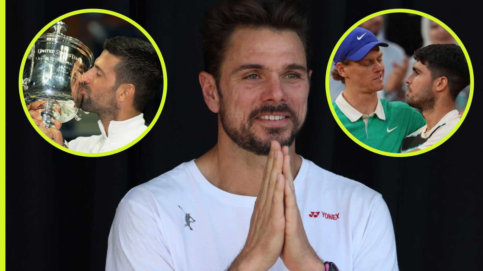 Novak Djokovic ‘by far' the greatest, says Stan Wawrinka as he also picks between Jannik Sinner and Carlos Alcaraz