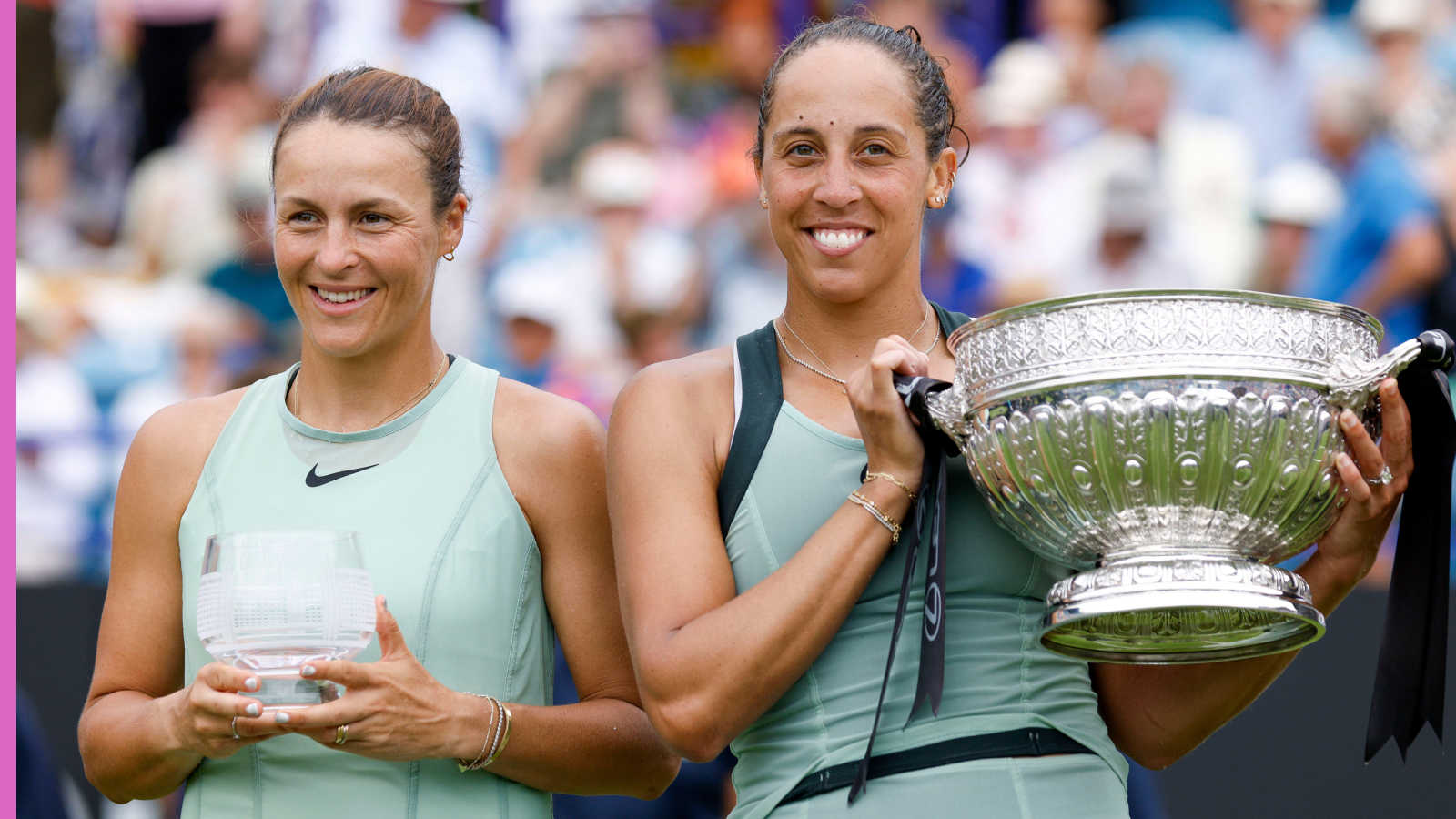 Madison Keys and Tatjana Maria prize money and ranking points from Eastbourne Open final