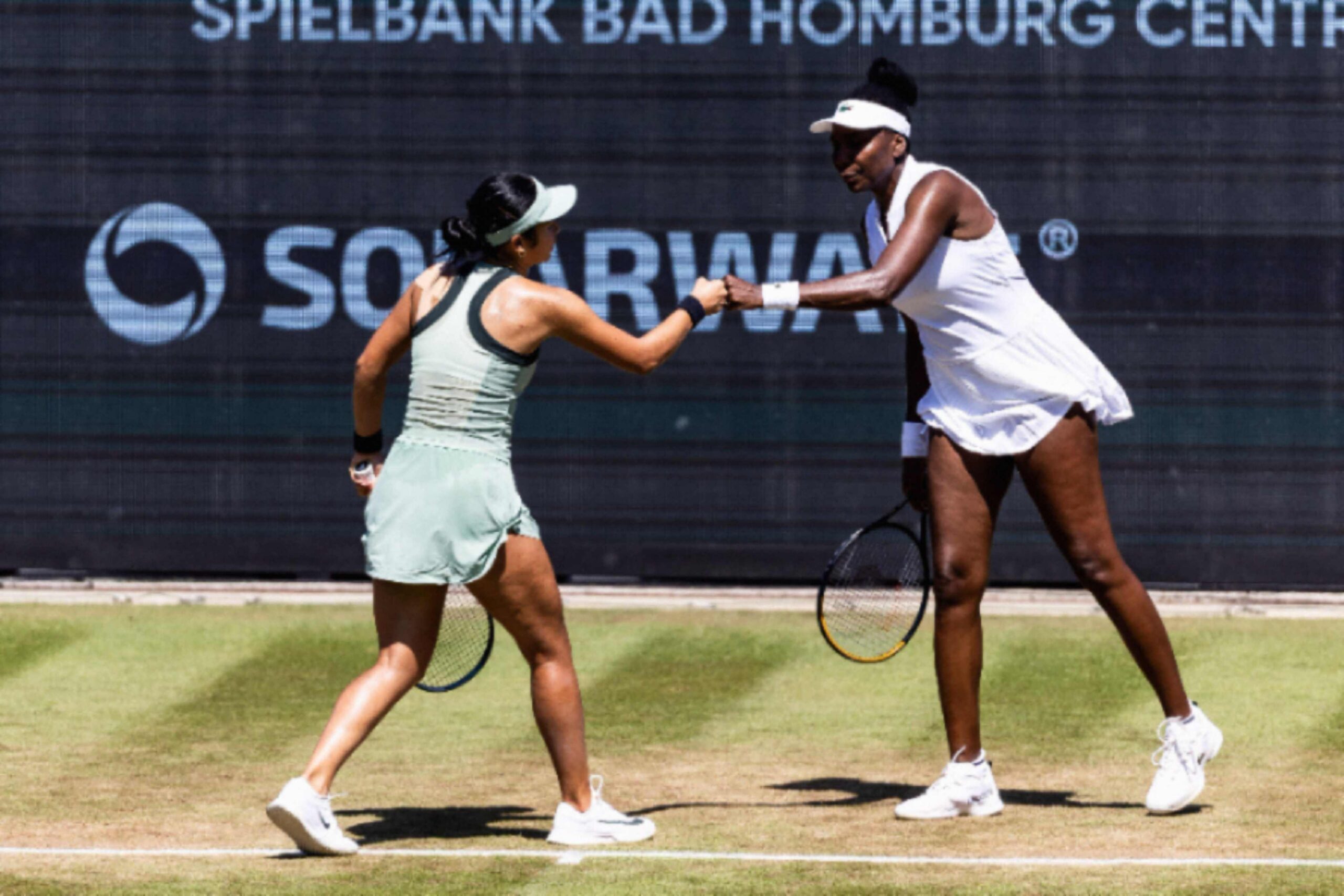 Venus Williams and Alex Eala exchange messages after doubles defeat in Bad Homburg
