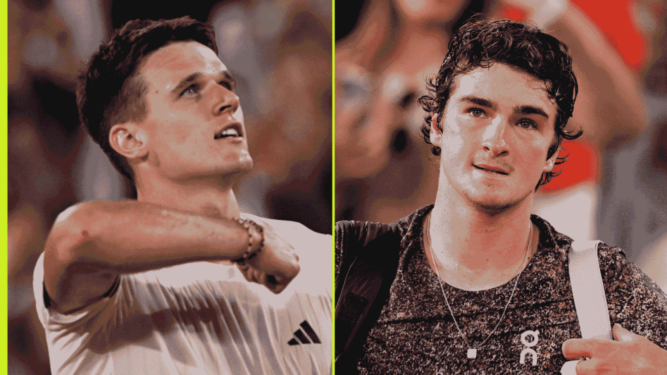 Pictured: Jakub Mensik and Joao Fonseca