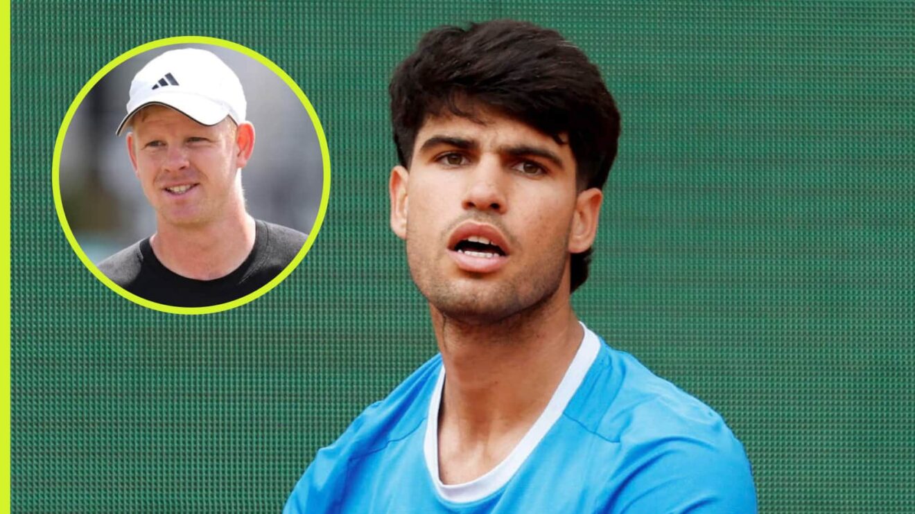 Carlos Alcaraz and Kyle Edmund
