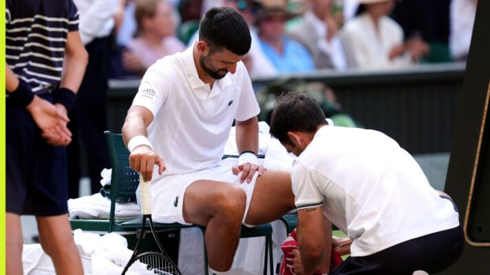 Novak Djokovic at Wimbledon