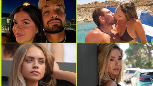 Nick Kyrgios, Aryna Sabalenka, Laila Hasanovic and Carlos Alcaraz part of a summer of tennis romances