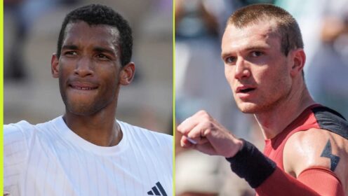 Felix Auger-Aliassime and Jack Draper