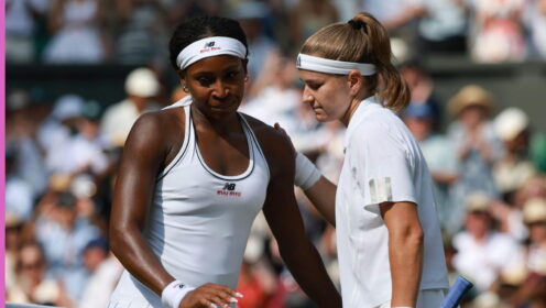 Coco Gauff and Karolina Muchova