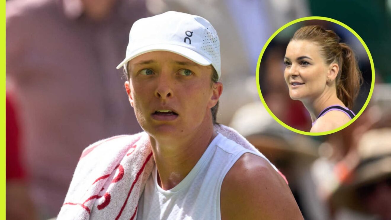 Agnieszka Radwanska speaks about Iga Swiatek