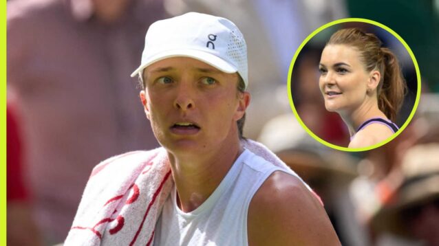 Agnieszka Radwanska speaks about Iga Swiatek