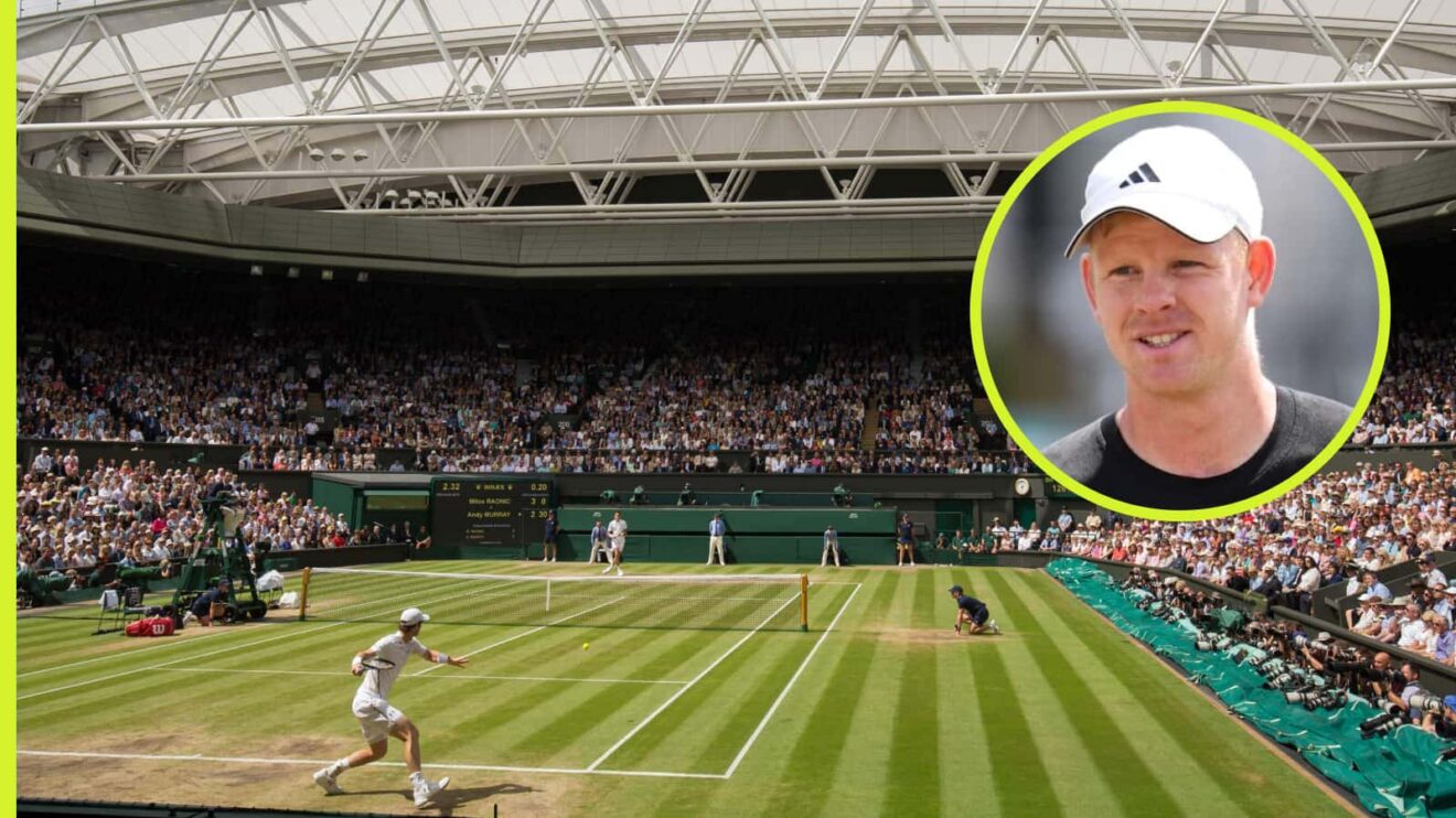 Wimbledon Centre Court with Kyle Edmund