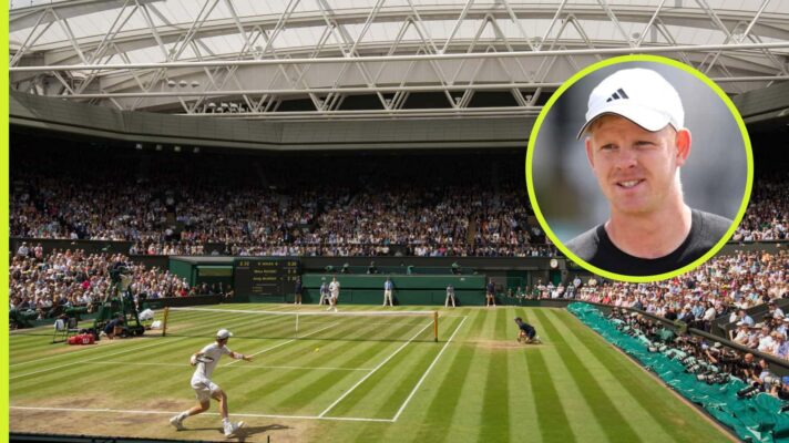 Wimbledon Centre Court with Kyle Edmund