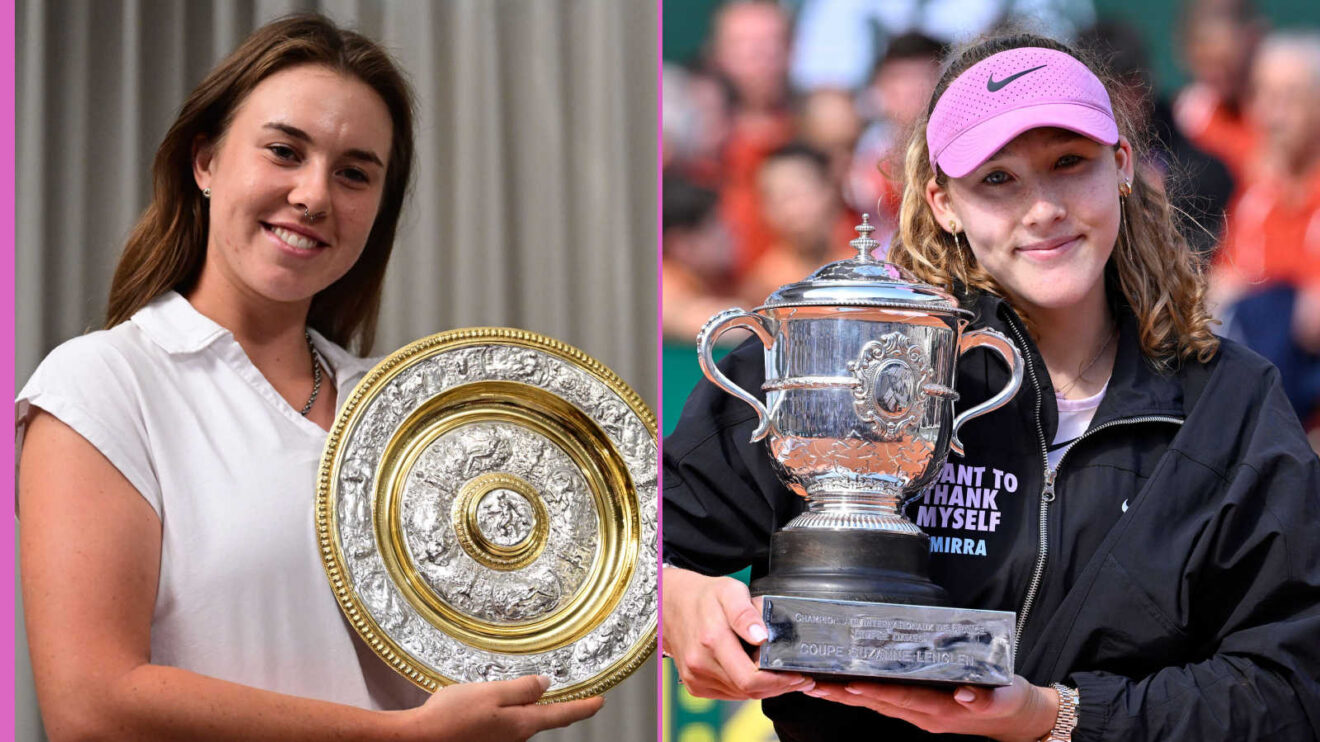 Pictured: Linda Noskova and Mirra Andreeva