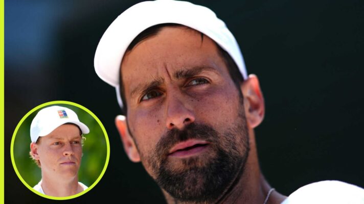 Novak Djokovic and Jannik Sinner
