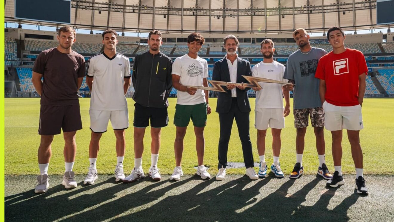 Patrick Mouratoglou and the UTS Rio line-up
