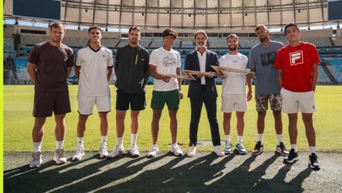 Patrick Mouratoglou and the UTS Rio line-up