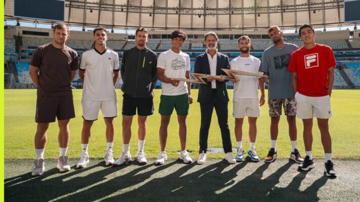 Patrick Mouratoglou and the UTS Rio line-up