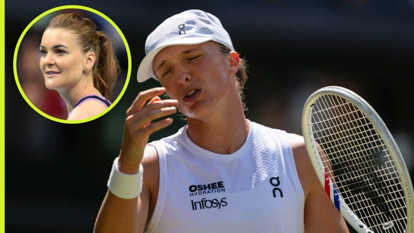 Iga Swiatek and Agnieszka Radwanska