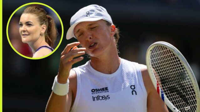 Iga Swiatek and Agnieszka Radwanska