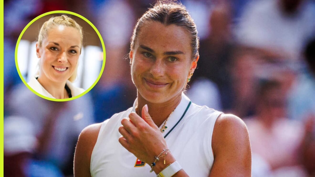 Sabine Lisicki and Aryna Sabalenka