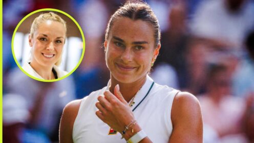 Sabine Lisicki and Aryna Sabalenka