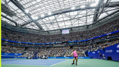 Carlos Alcaraz at the US Open
