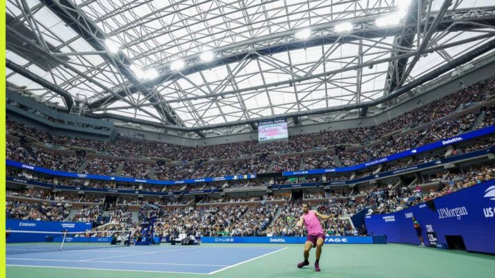 Carlos Alcaraz at the US Open