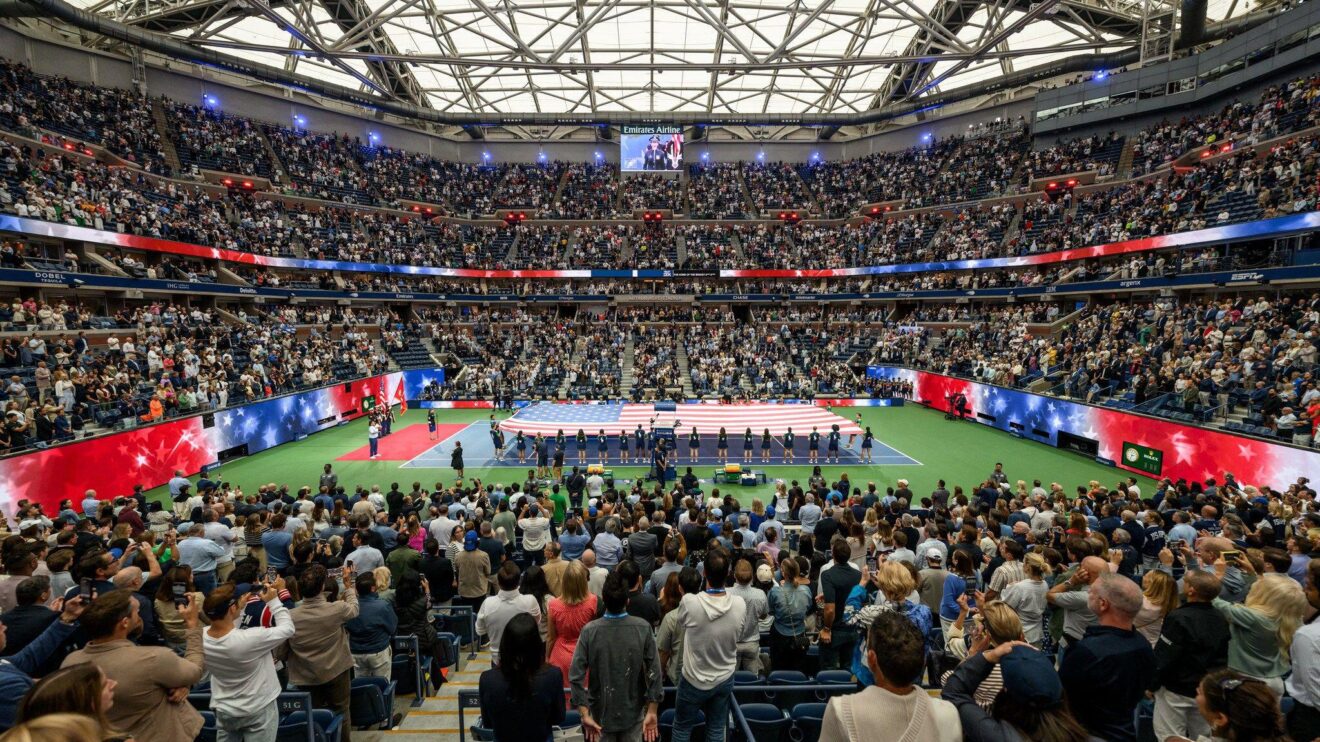 Arthur Ashe Stadium in New York