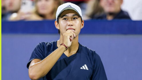 Pictured: Learner Tien at the Canadian Open