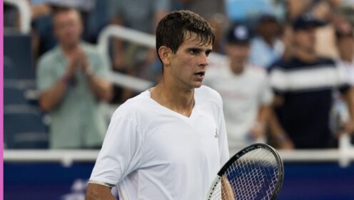 Pictured: Rafael Jodar looks on in Cincinnati