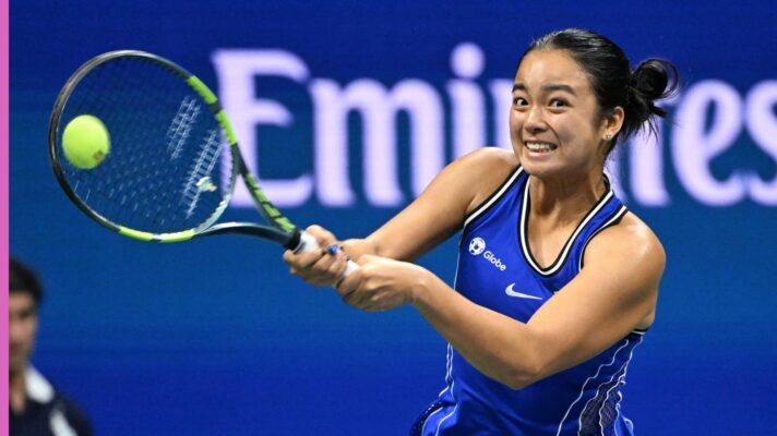 Pictured: Alex Eala at the US Open