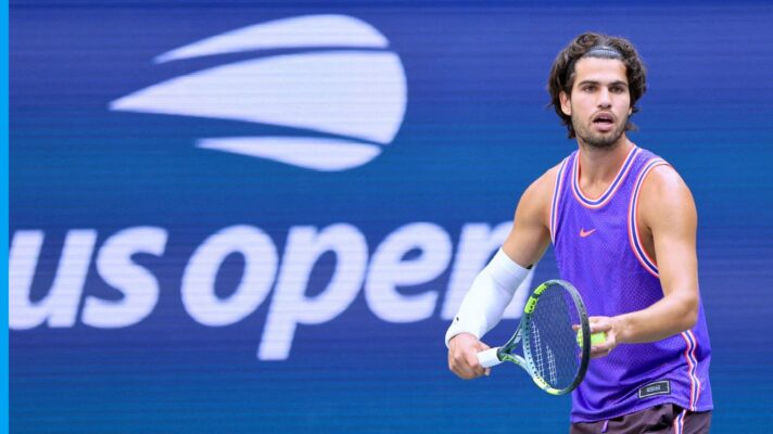 Carlos Alcaraz at the US Open
