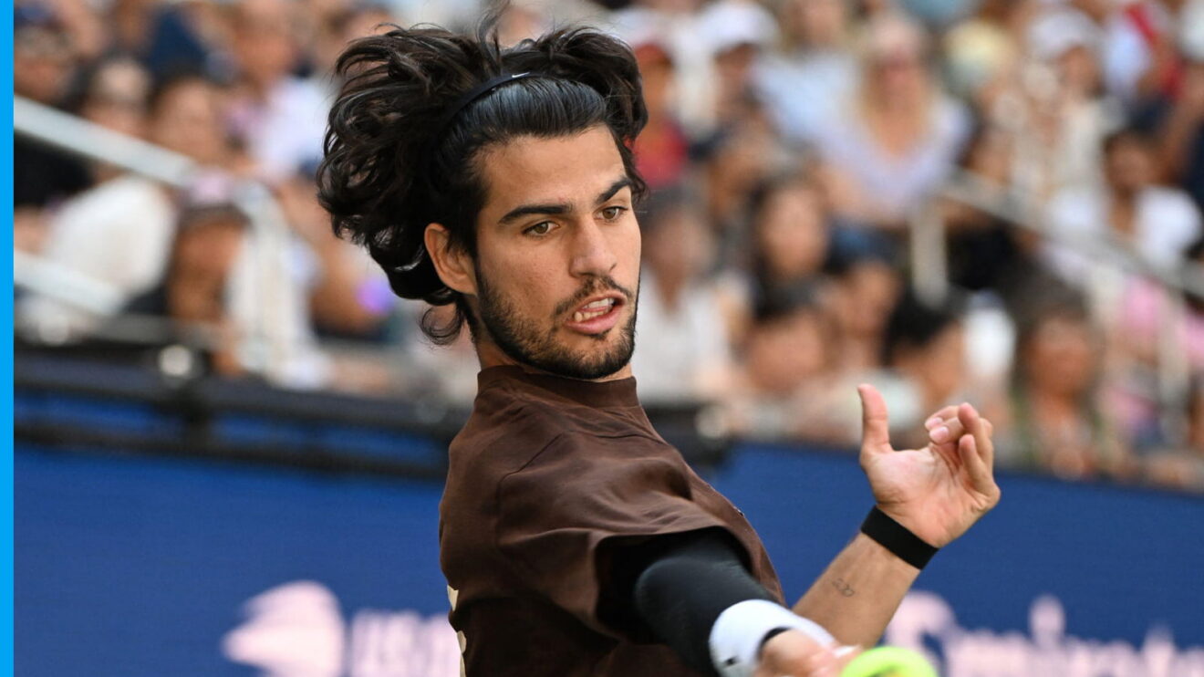 Carlos Alcaraz at the US Open