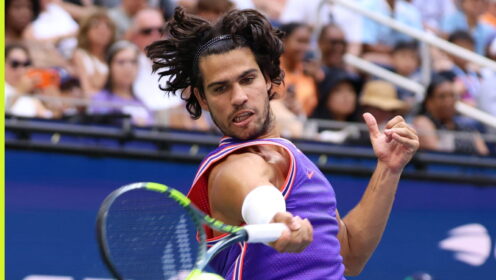Carlos Alcaraz at the US Open