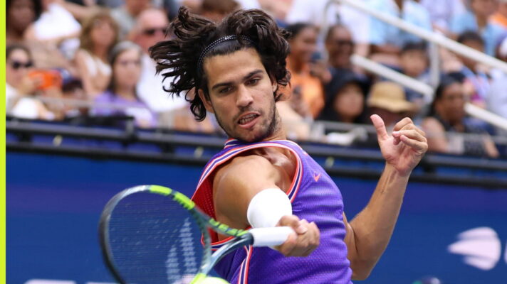 Carlos Alcaraz at the US Open
