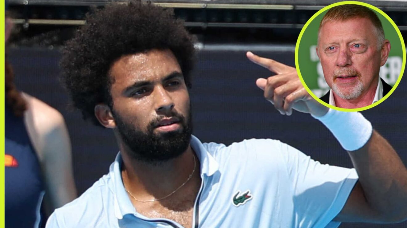 Arthur Fils and Boris Becker