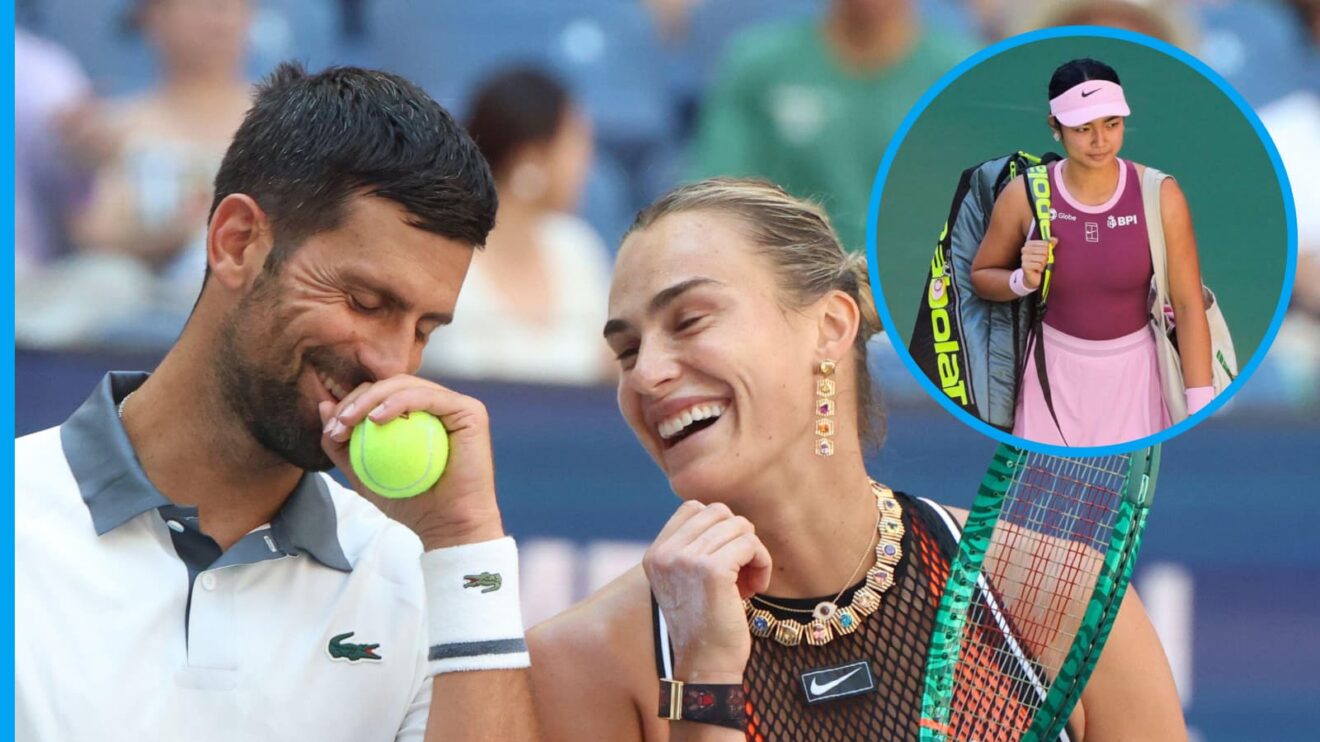 Novak Djokovic, Aryna Sabalenka and Alex Eala