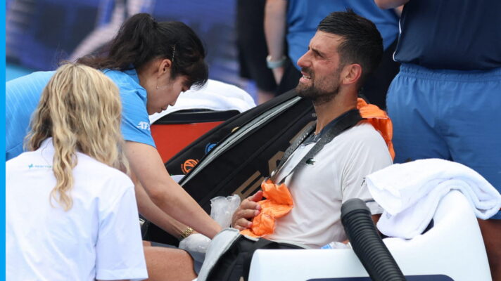 Novak Djokovic at the Cincinnati Open
