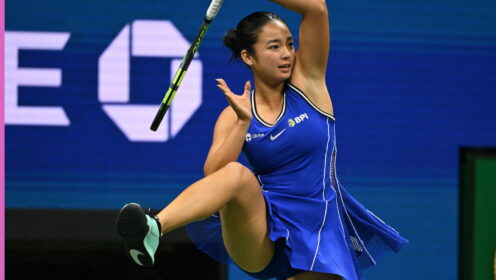 Alex Eala at the US Open