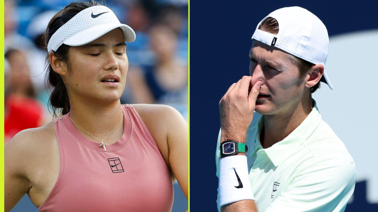 Emma Raducanu and Sebastian Korda