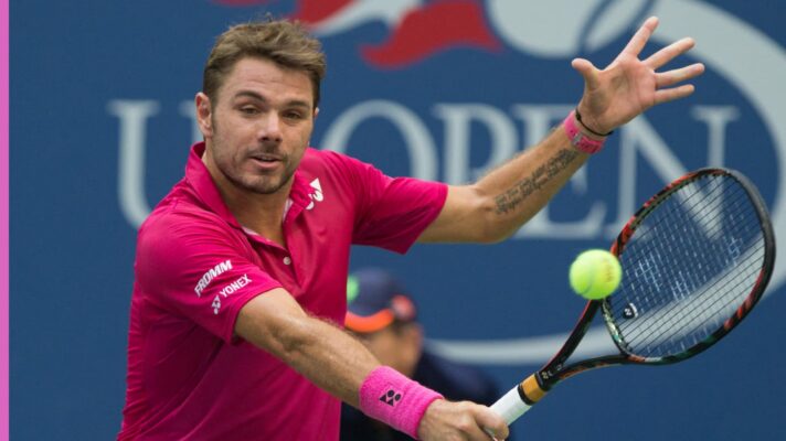 Pictured: Stan Wawrinka in US Open action