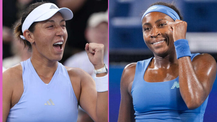 Pictured: Jessica Pegula and Coco Gauff
