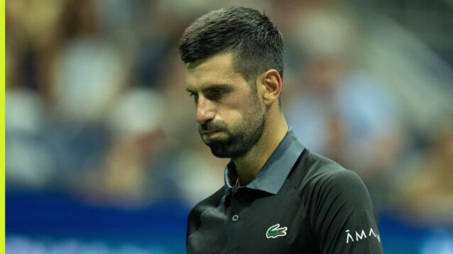 Novak Djokovic at the US Open